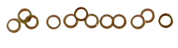 Bronze 332 Axle Spacers 0.20mm (1)