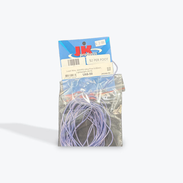 Lead Wire, 20AWG Ultra-Fine 0.05mm Lightweight (Per Foot)