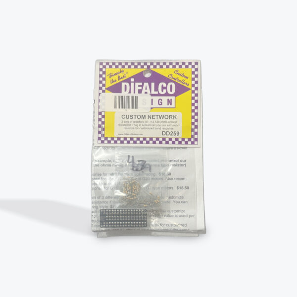 Custom Network 3 Set Of Resistors 87, 113, 136 Ohms Difalco