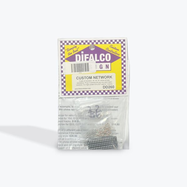 Custom Network 3 Sets Of Resistors 46, 64, 87 Ohms Difalco