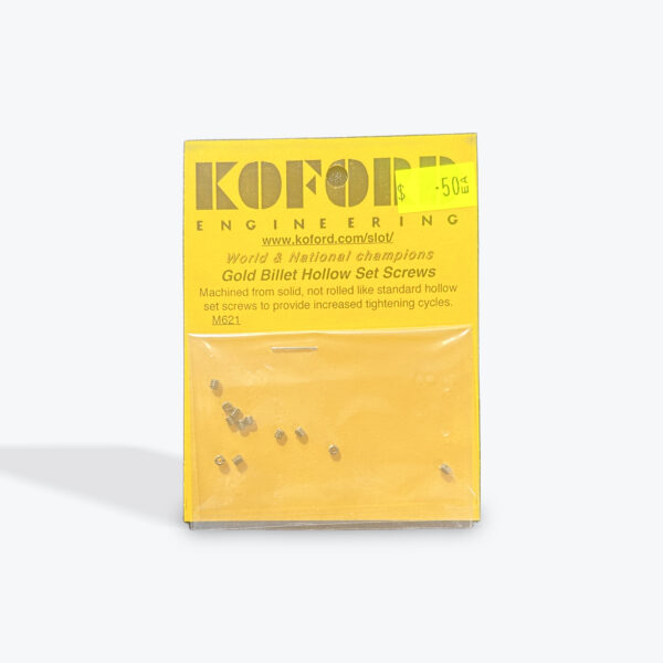 Gold Billet Hollow Set Screws Koford