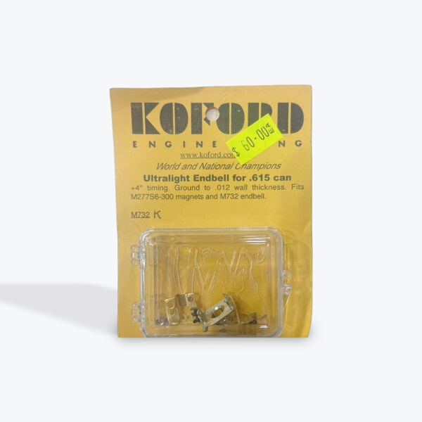 Ultralight Endbell For .615 Can Koford
