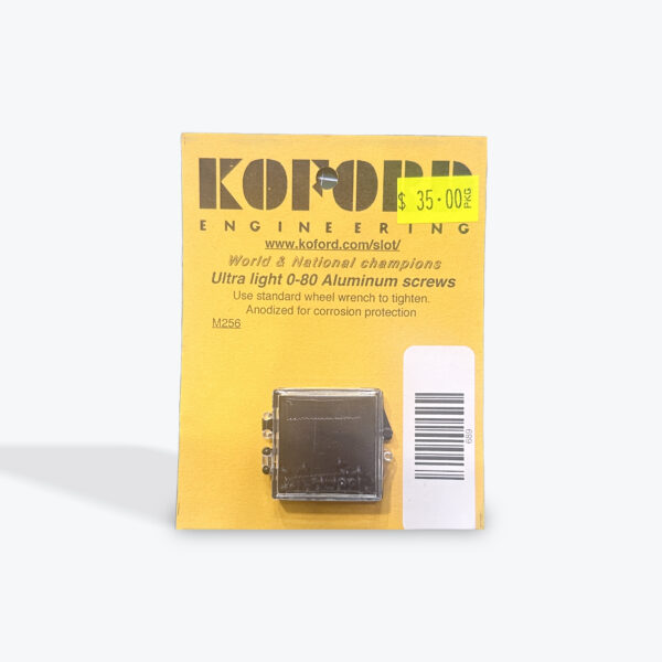 Ultra Light 0-80 Aluminum Screws Koford