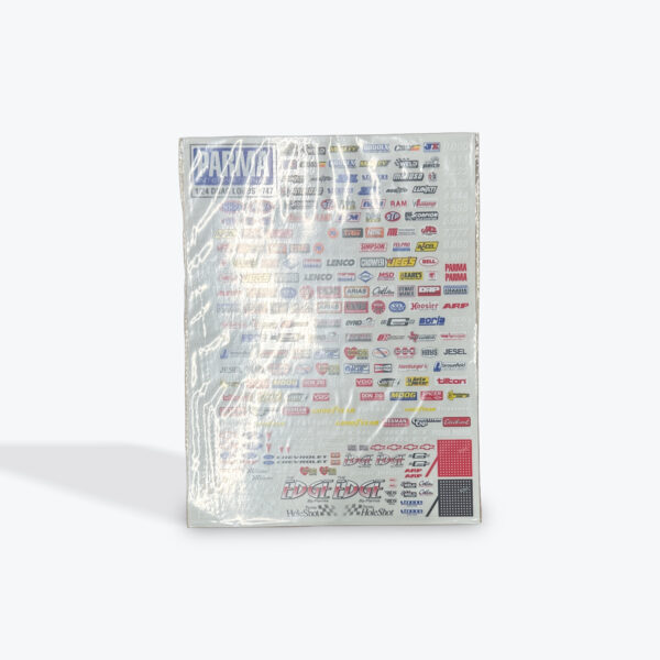 Parma Drag Racing Sticker Sheet