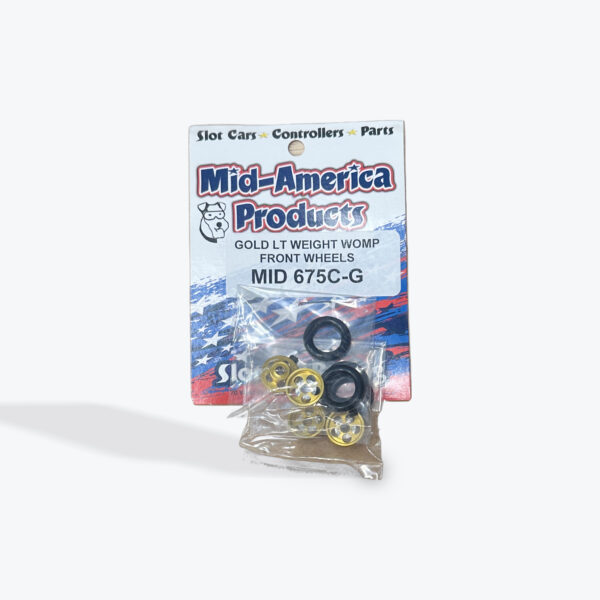 Gold LT Weight Womp Front Wheels Mid America