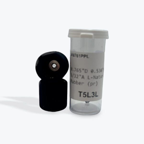 0.765"D 0.530"H 3/32"A L-Natural Rubber JK