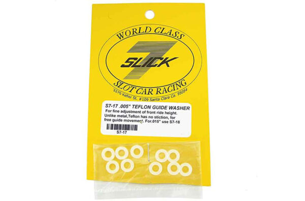 .005" Teflon Guide Washer Slick 7