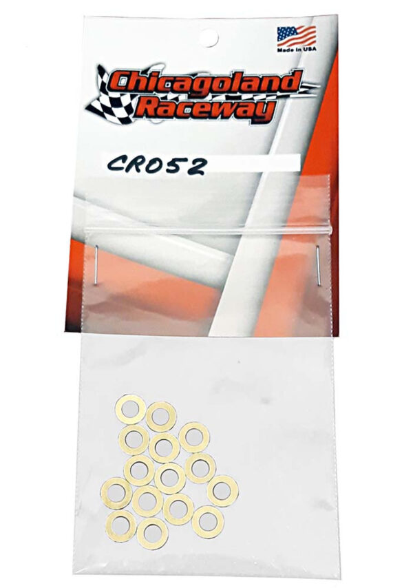 .032 Brass Guide Washer Chicagoland Raceway