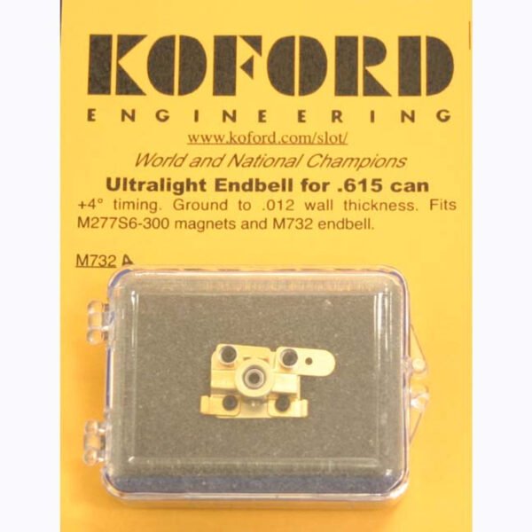 Ultralight Endbell For .615 Can Koford