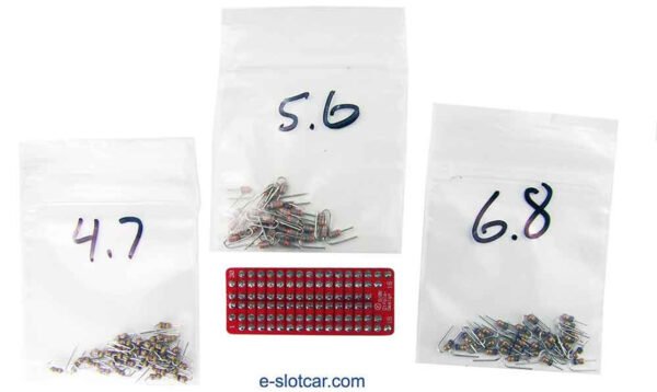 Custom Network 3 Set Of Resistors 136, 162, 198 Ohms Difalco