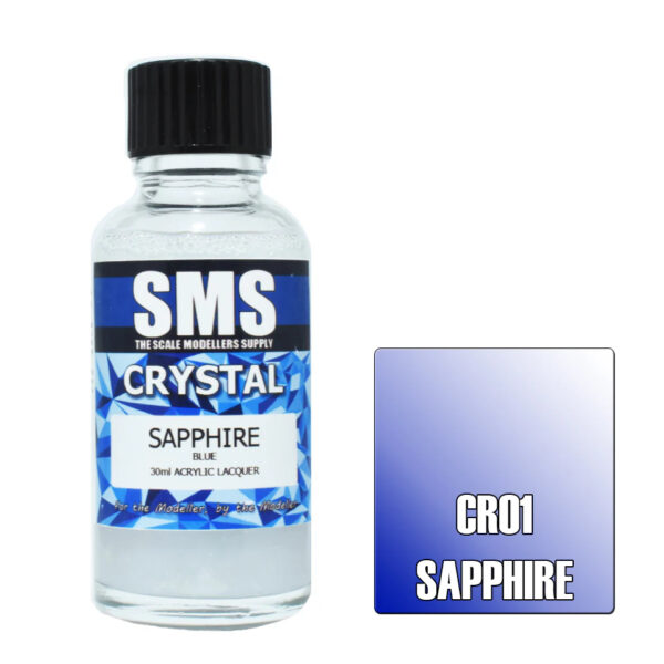 SMS Airbrush Ready 30ml - Crystal Sapphire
