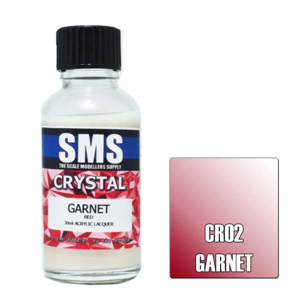 SMS Airbrush Ready 30ml - Crystal Garnet