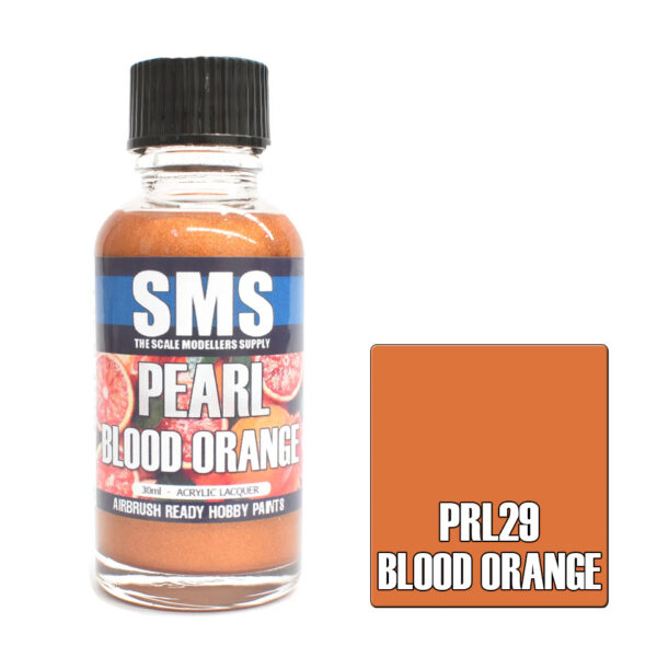SMS Airbrush Ready 30ml - Pearl Blood Orange