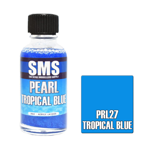 SMS Airbrush Ready 30ml - Pearl Tropical Blue