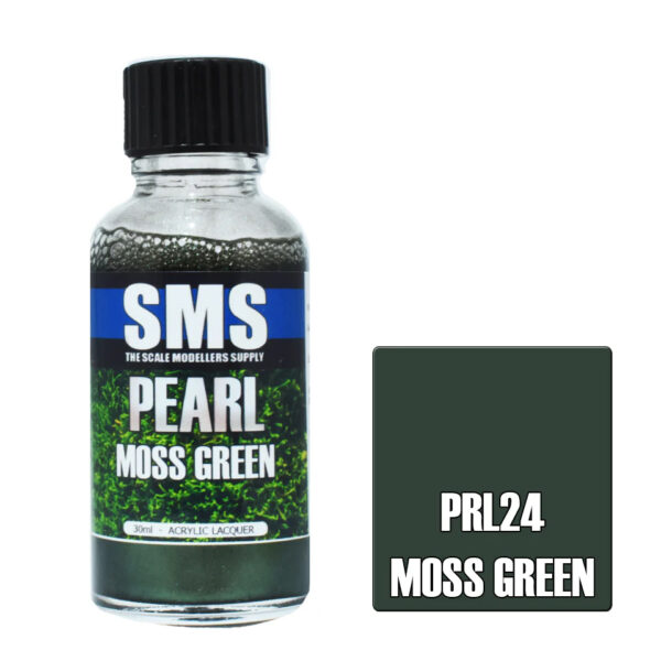 SMS Airbrush Ready 30ml - Pearl Moss Green