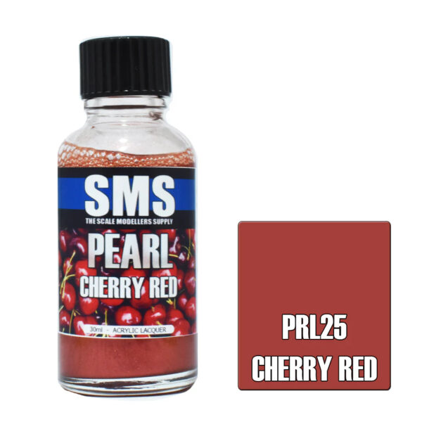 SMS Airbrush Ready 30ml - Pearl Cherry Red