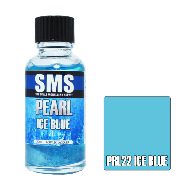SMS Airbrush Ready 30ml - Pearl Ice Blue
