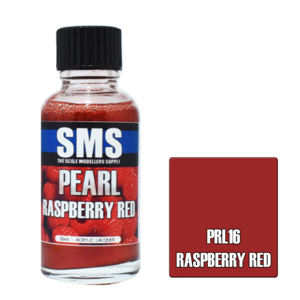 SMS Airbrush Ready 30ml - Pearl Raspberry Red