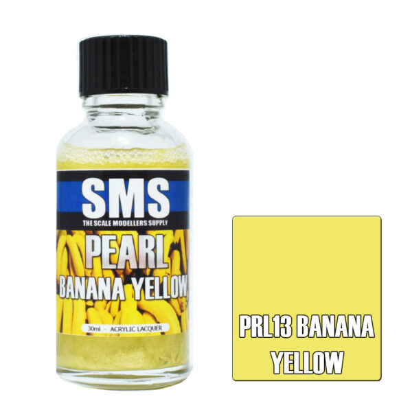 SMS Airbrush Ready 30ml - Pearl Banana Yellow