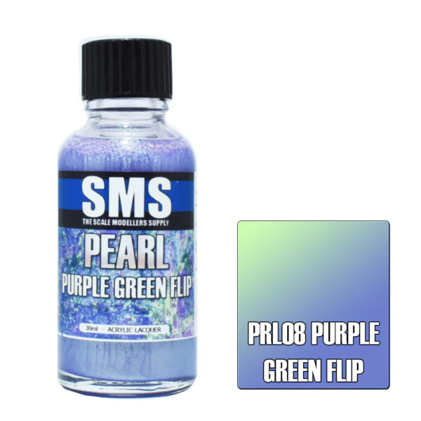 SMS Airbrush Ready 30ml - Pearl Purple Green Flip