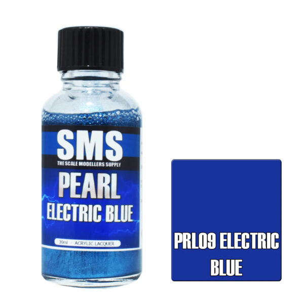 SMS Airbrush Ready 30ml - Pearl Electric Blue