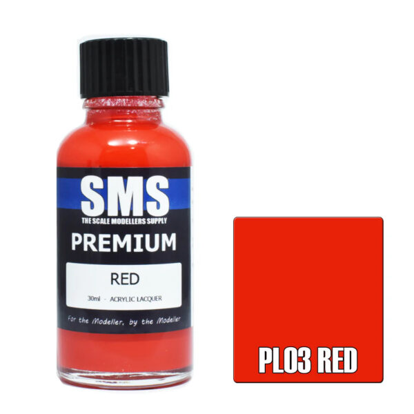 SMS Airbrush Ready 30ml - Premium Red