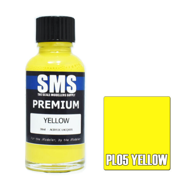 SMS Airbrush Ready 30ml - Premium Yellow