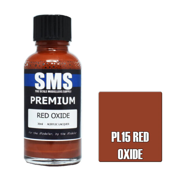 SMS Airbrush Ready 30ml - Premium Red Oxide