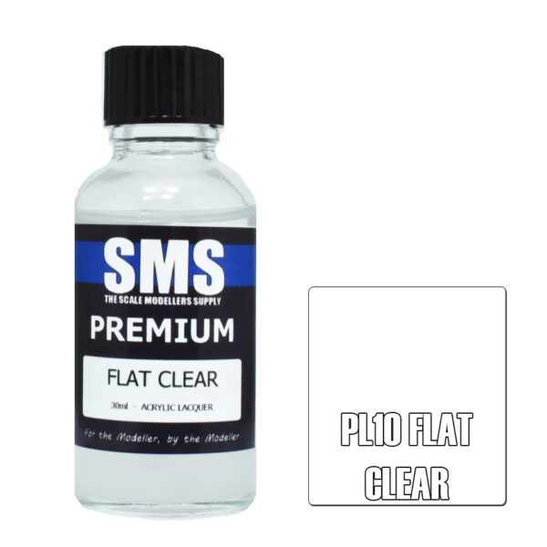 SMS Airbrush Ready 30ml - Premium Flat Clear