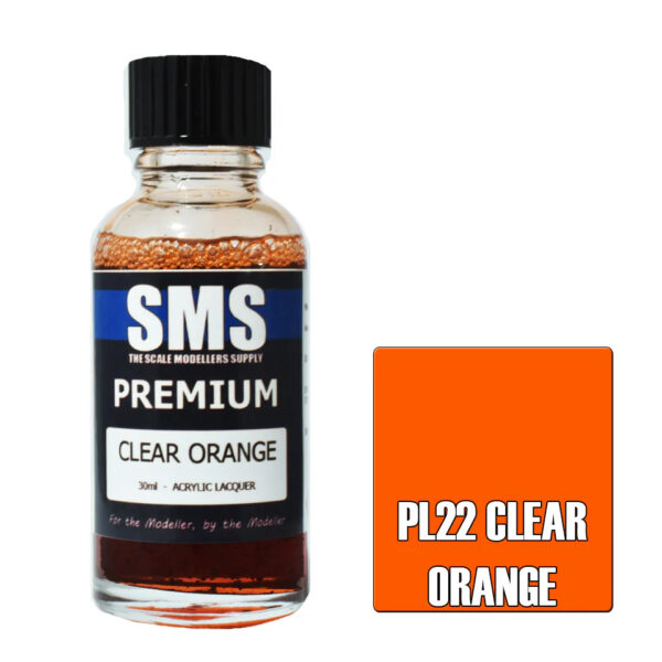 SMS Airbrush Ready 30ml - Premium Clear Orange