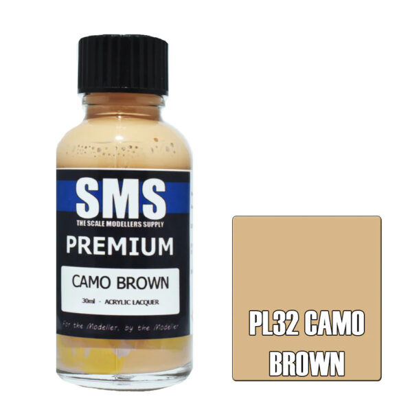 SMS Airbrush Ready 30ml - Premium Camo Brown