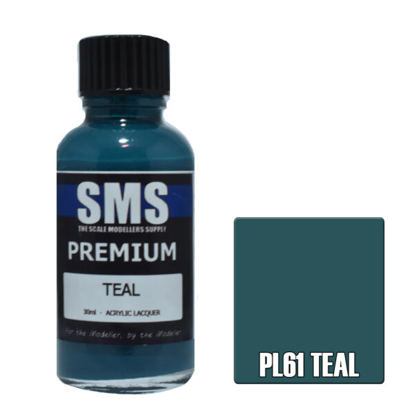 SMS Airbrush Ready 30ml - Premium Teal