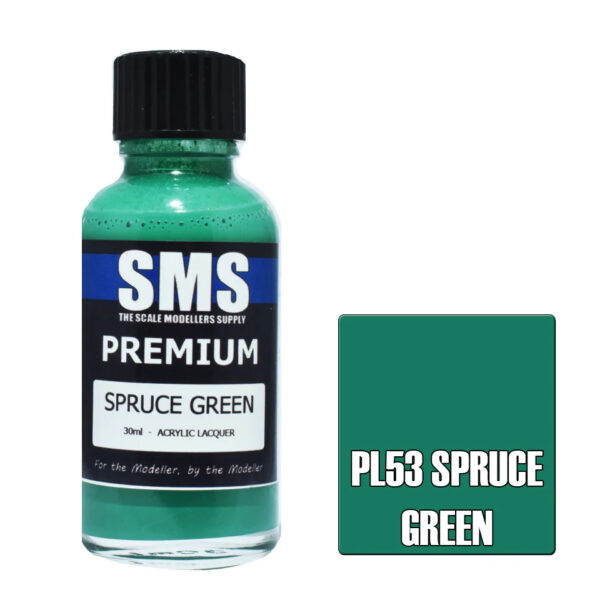 SMS Airbrush Ready 30ml - Premium Spruce Green