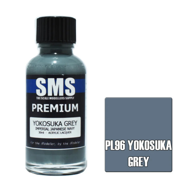 SMS Airbrush Ready 30ml - Premium Yokosuka Grey