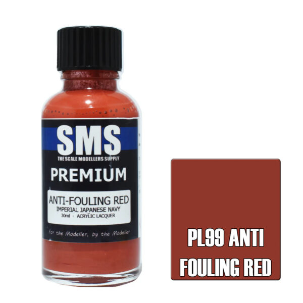 SMS Airbrush Ready 30ml - Premium Anti Fouling Red