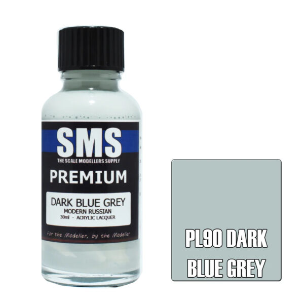 SMS Airbrush Ready 30ml - Premium Dark Blue Grey