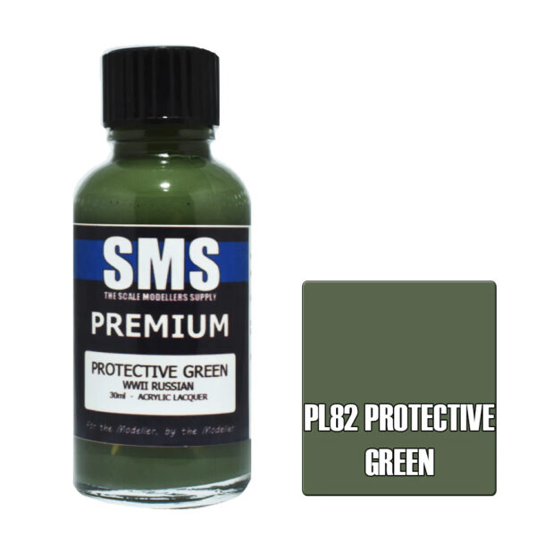 SMS Airbrush Ready 30ml - Premium Protective Green