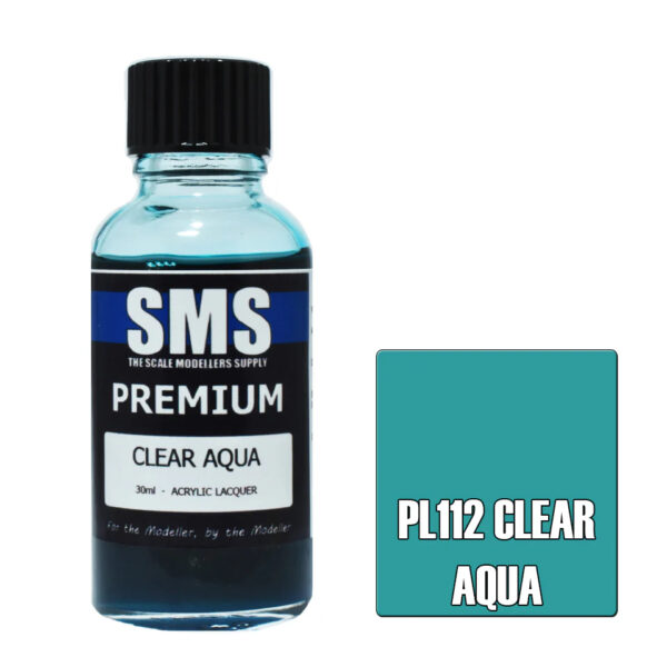 SMS Airbrush Ready 30ml - Premium Clear Aqua