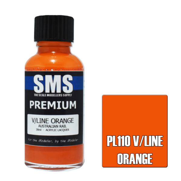 SMS Airbrush Ready 30ml - Premium V/Line Orange