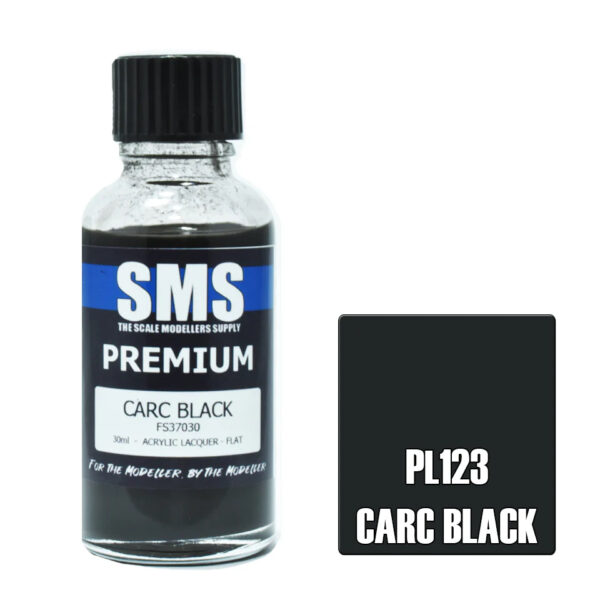 SMS Airbrush Ready 30ml - Premium Carc Black