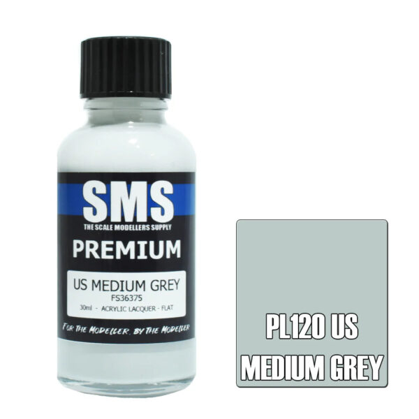 SMS Airbrush Ready 30ml - Premium US Medium Grey