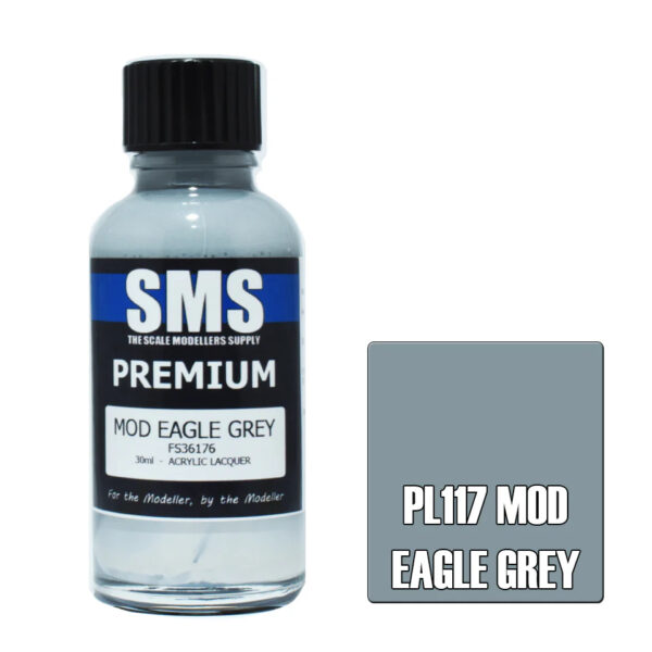 SMS Airbrush Ready 30ml - Premium Mod Eagle Grey