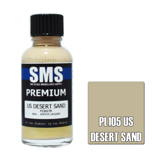 SMS Airbrush Ready 30ml - Premium US Desert Sand