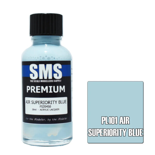 SMS Airbrush Ready 30ml - Premium Air Superiority Blue