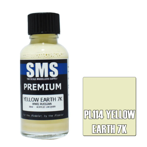 SMS Airbrush Ready 30ml - Premium Yellow Earth 7K