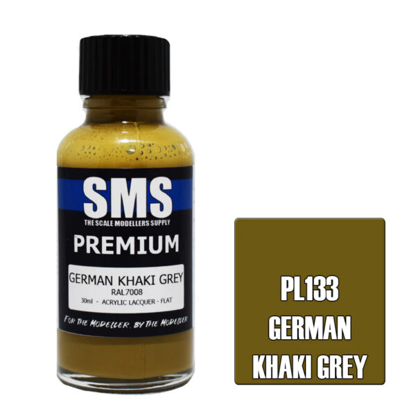 SMS Airbrush Ready 30ml - Premium German Khaki Grey