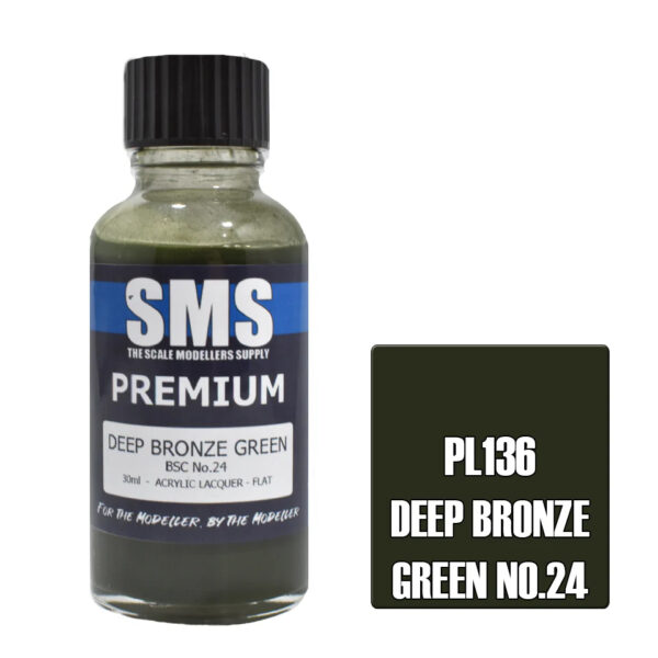 SMS Airbrush Ready 30ml - Premium Deep Bronze Green