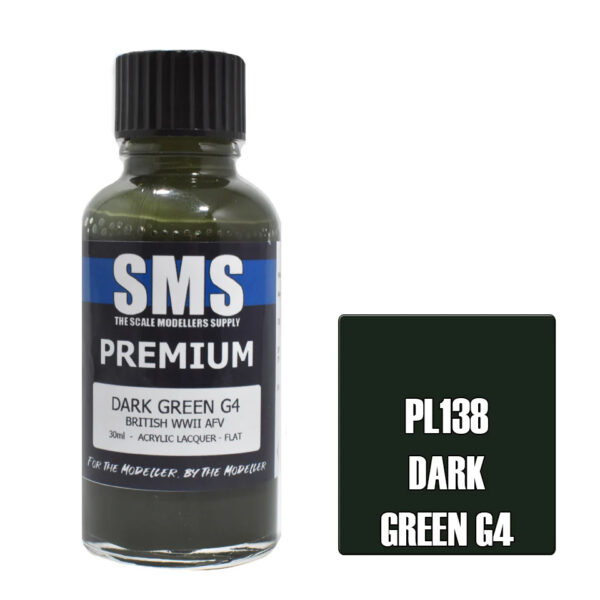 SMS Airbrush Ready 30ml - Premium Dark Green G4