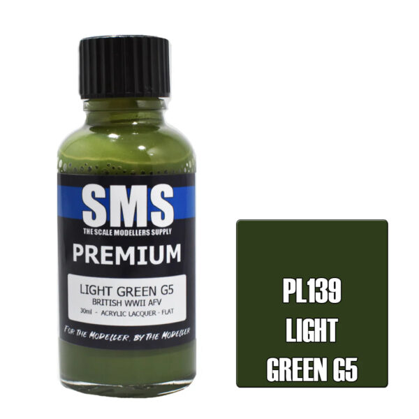SMS Airbrush Ready 30ml - Premium Light Green G5