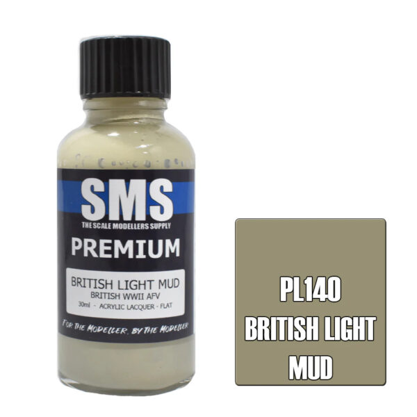 SMS Airbrush Ready 30ml - Premium British Light Mud